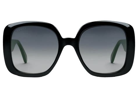 gucci 1013|Square sunglasses with Web in black injection .